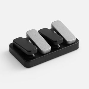 Антистресс-кликер Clacky (черный с серебристым) Антистресс-кликер Clacky (черный с серебристым)