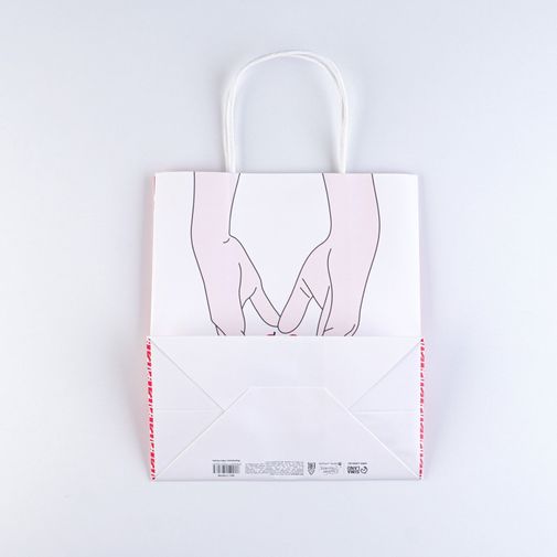 Подарочный пакет Сердце (22 х 25 х 12 см) Подарочный пакет Сердце (22 х 25 х 12 см)