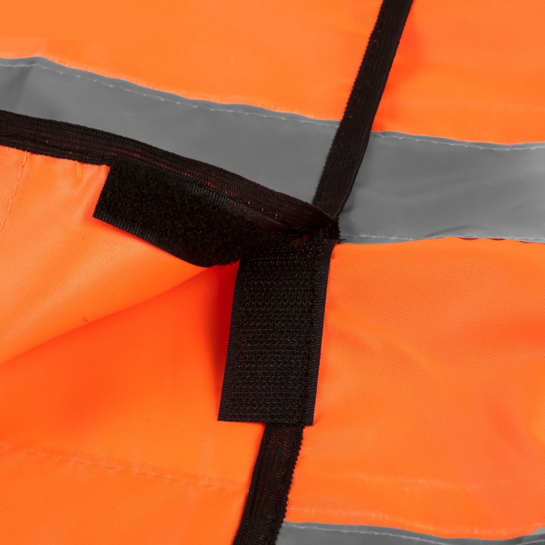 Сигнальный светоотражающий жилет (оранжевый) Сигнальный светоотражающий жилет (оранжевый)