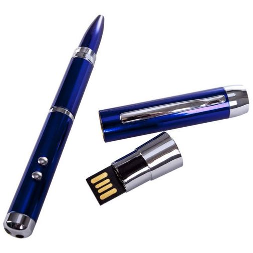 Флешка Ручка с фонариком и указкой 16 Гб