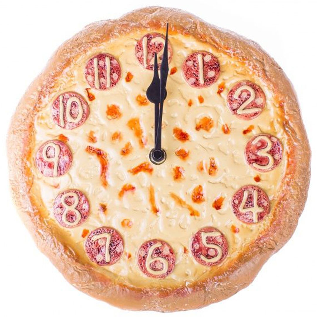 Часы настенные Пицца Часы настенные Пицца