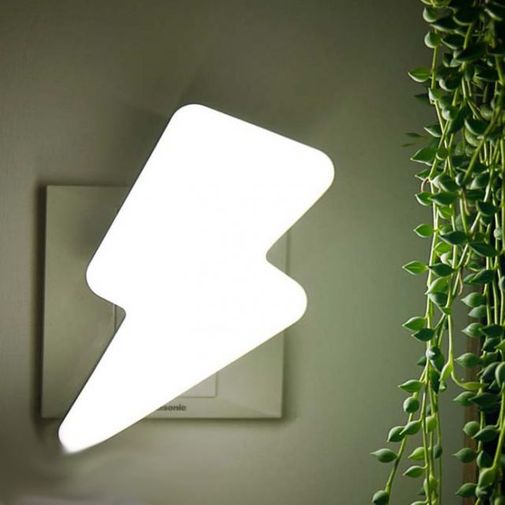 Ночник Молния (Белый с голубым) Использование Ночник Молния (Белый с голубым) Использование