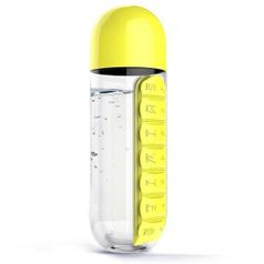 Бутылка с таблетницей Pill&Vitamin Organizer
