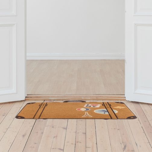 Коврик для входной двери Luggage