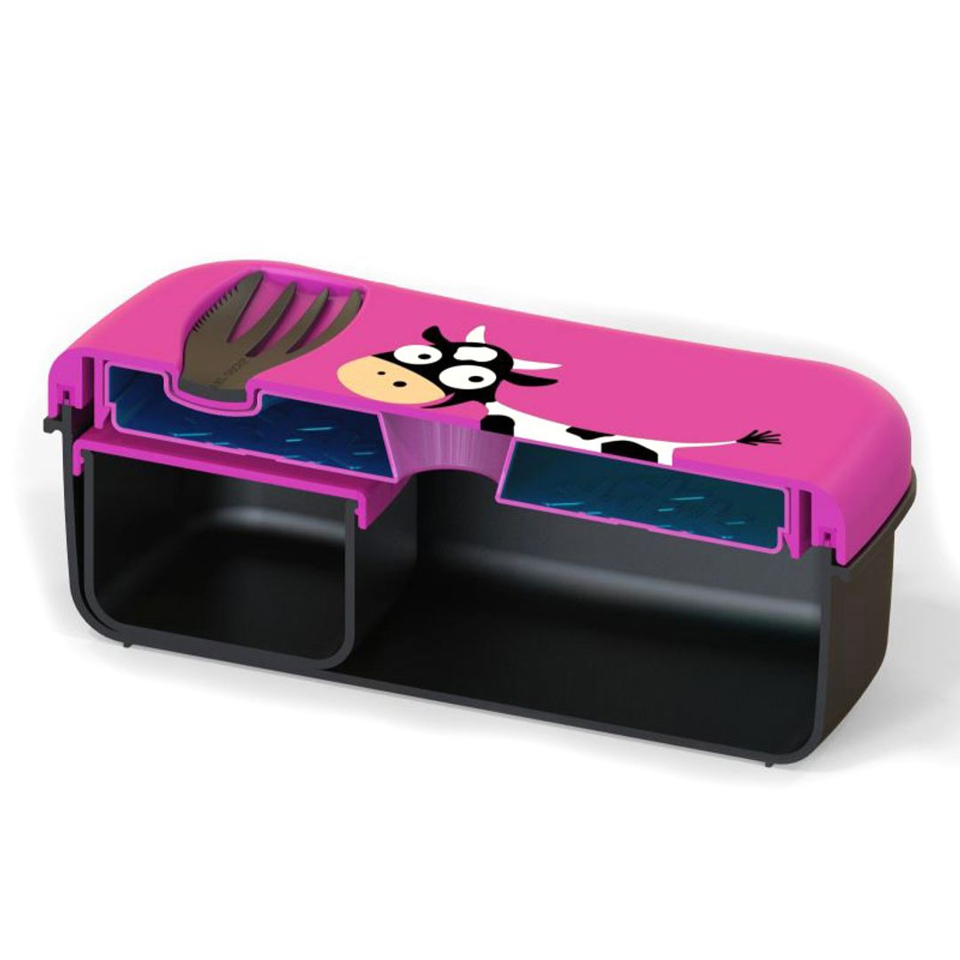Ланч-бокс детский с охлаждающим элементом N'ice Box Коровка