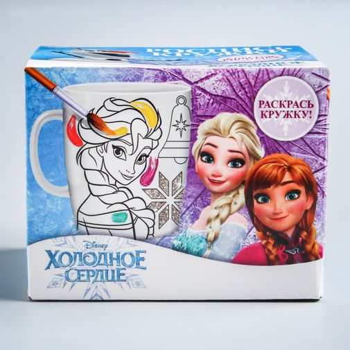 Кружка-раскраска Холодное сердце Кружка-раскраска Холодное сердце