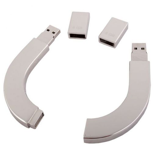 Флешка Подкова 16 Гб Со снятыми крышками