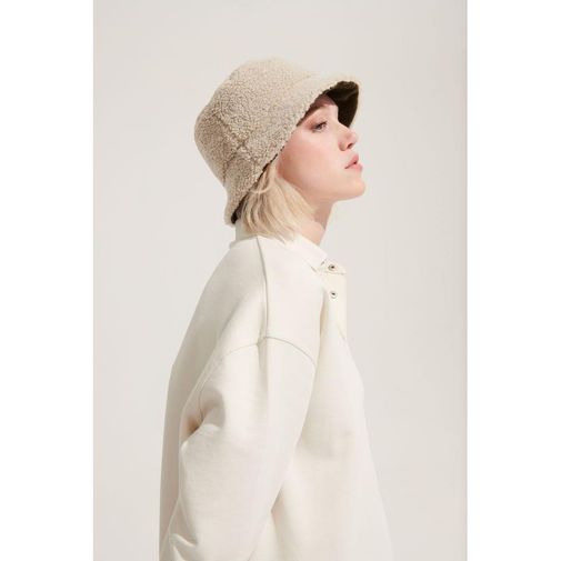 Панама Bucket двусторонняя (Темно-серая с бежевым) Панама Bucket двусторонняя (Темно-серая с бежевым)