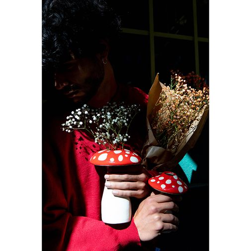 Ваза для цветов Amanita (15 см)