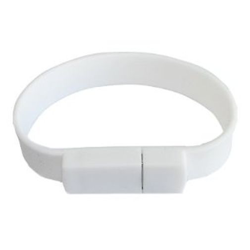 Флешка Браслет Белый 4 Гб Флешка Браслет Белый 4 Гб