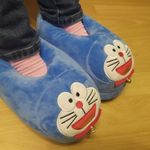 Тапочки с подогревом от USB Кот Doraemon Отзыв