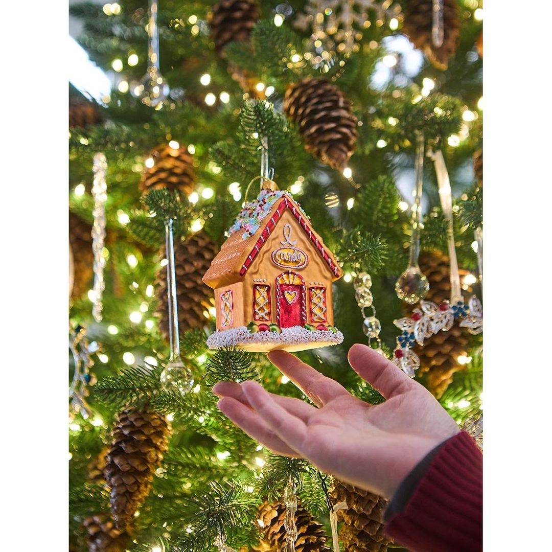 Набор ёлочных украшений Ginger celebration из коллекции New Year Essential, 4 шт.