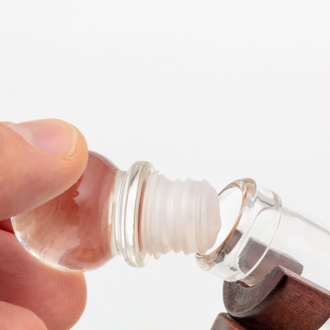 Декантер для напитков Череп с бокалами (2 шт)