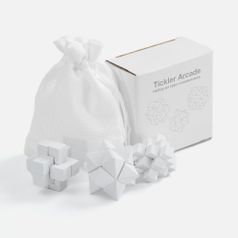 Набор из 3 головоломок Tickler Arcade (белый)