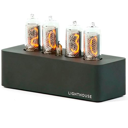 Ламповые часы Lighthouse 1.0 Black
