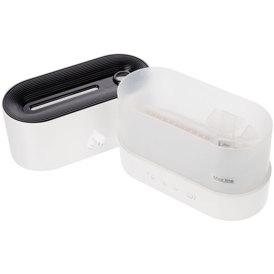 Увлажнитель-ароматизатор пламя Fuego (Белый) Увлажнитель-ароматизатор пламя Fuego (Белый)