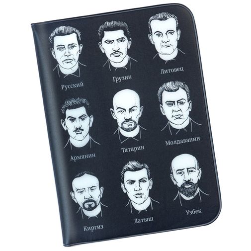 Обложка для паспорта Документикус (Черный)