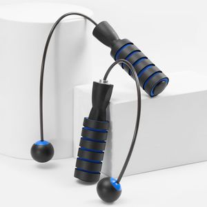 Беспроводная скакалка Silentino (черный с синим) Беспроводная скакалка Silentino (черный с синим)