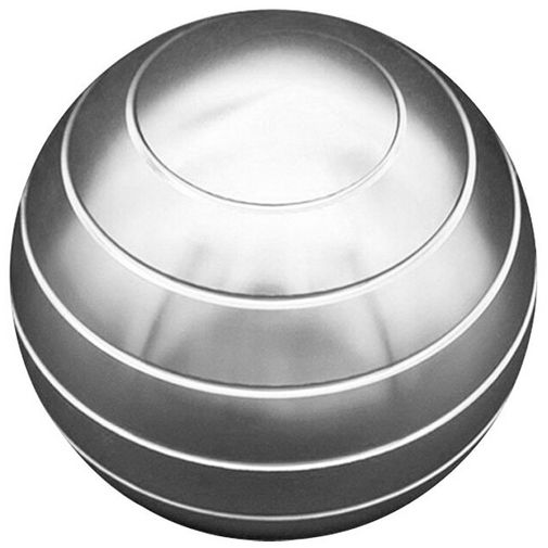 Кинетический вращающийся шар Mystery Ball (Серебристый)