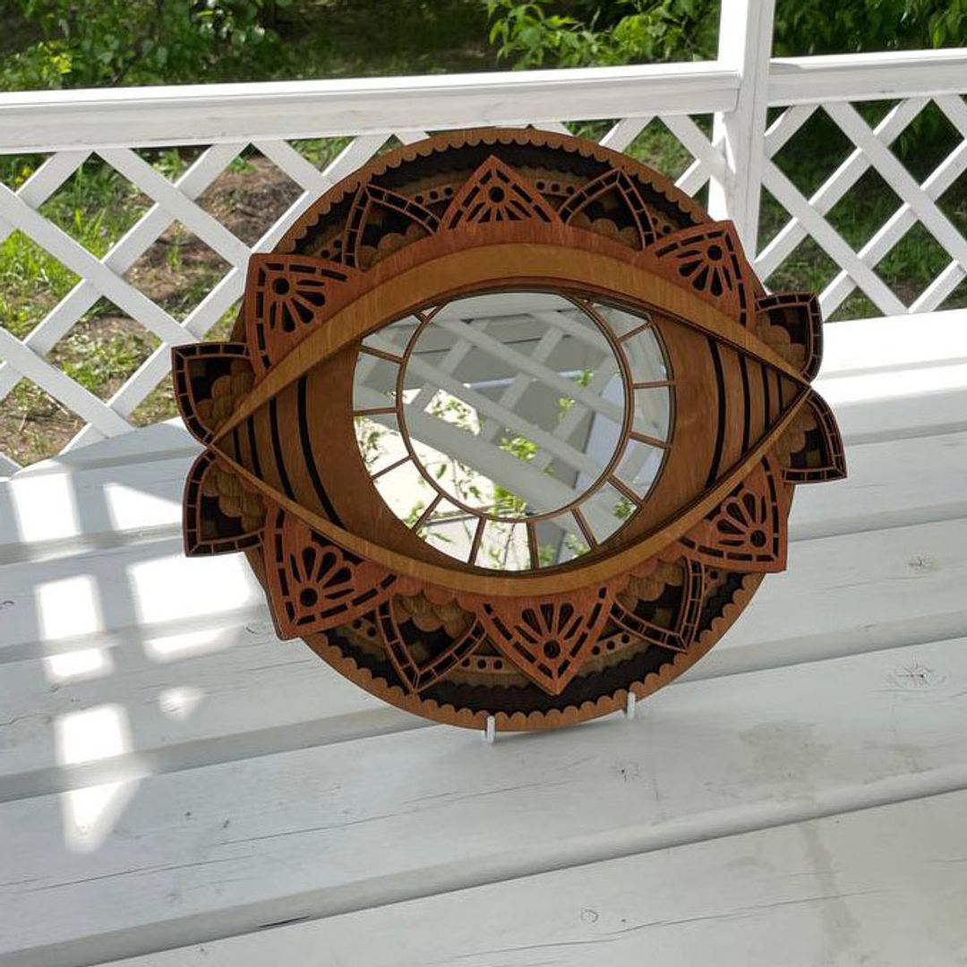 Зеркало-мандала Flower (30 см) Зеркало-мандала Flower (30 см)