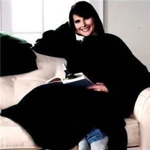 Плед с рукавами Черный