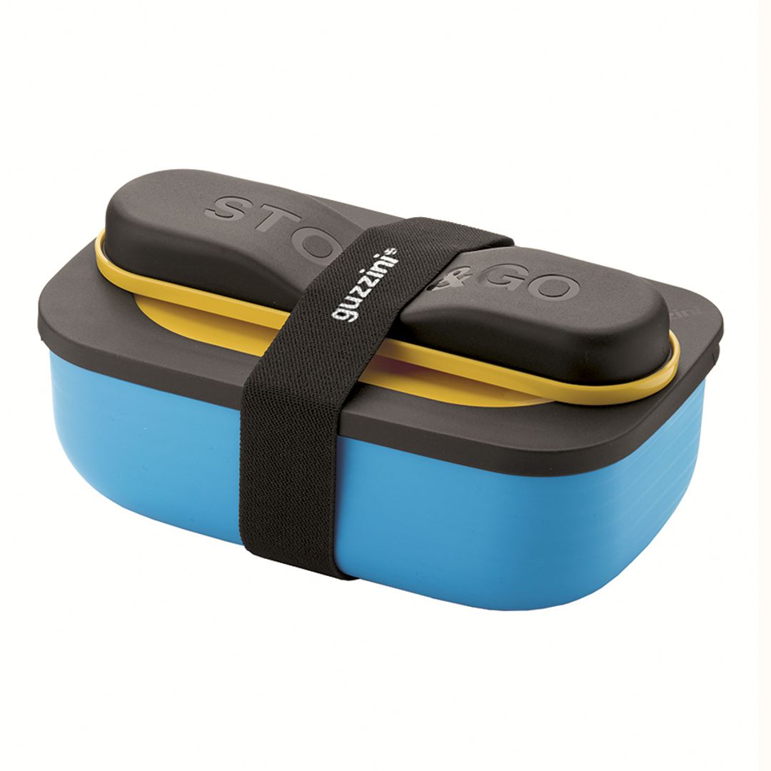 Набор из ланч-бокса и приборов Store & Go (Голубой) Набор из ланч-бокса и приборов Store & Go (Голубой)