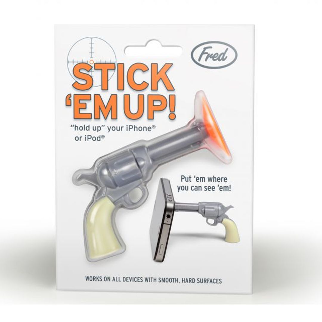 Держатель для телефона Пистолет Stick 'Em Up