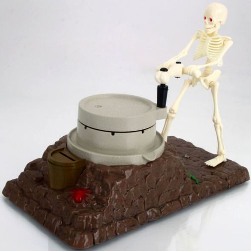 Копилка Поющий скелет Grinding skeleton