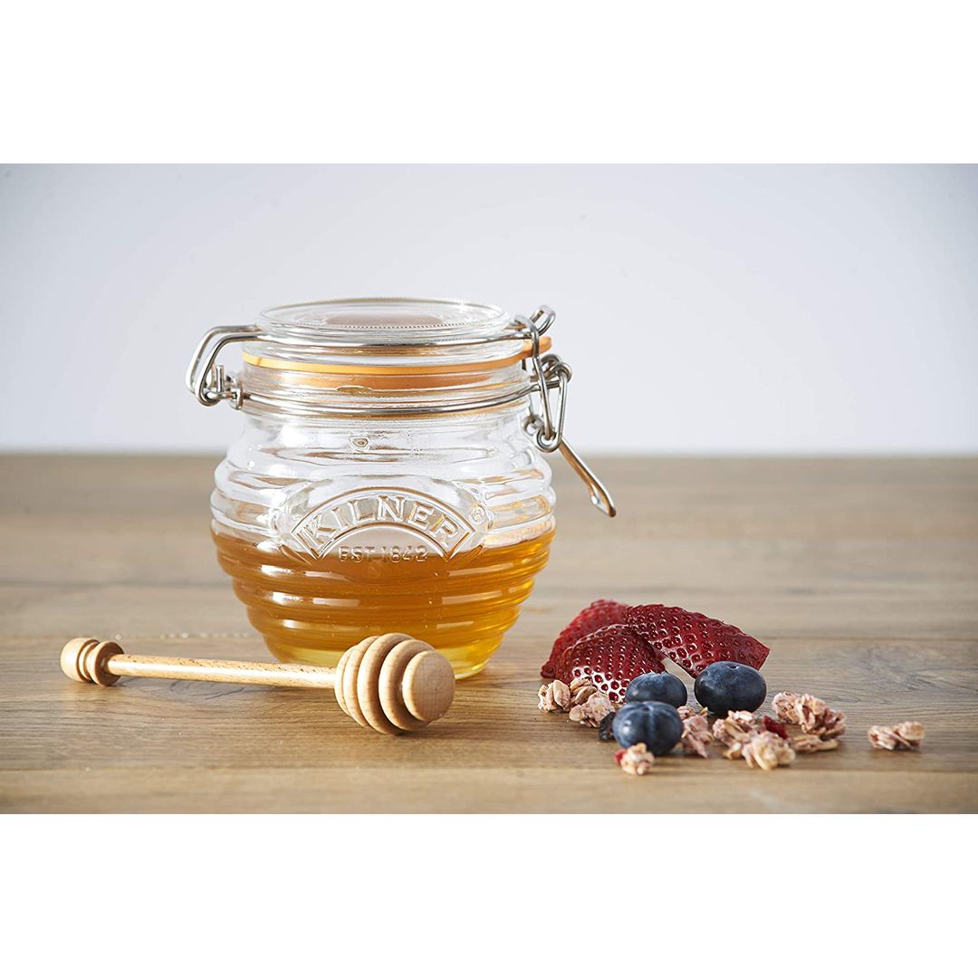 Банка для меда с ложкой Kilner Glass Honey Pot Set Банка для меда с ложкой Kilner Glass Honey Pot Set