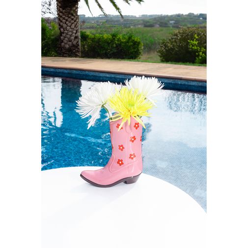 Ваза для цветов Rodeo розовая (22,5 см) Ваза для цветов Rodeo розовая (22,5 см)