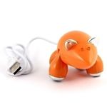 USB Хаб Мышь (Оранжевый)