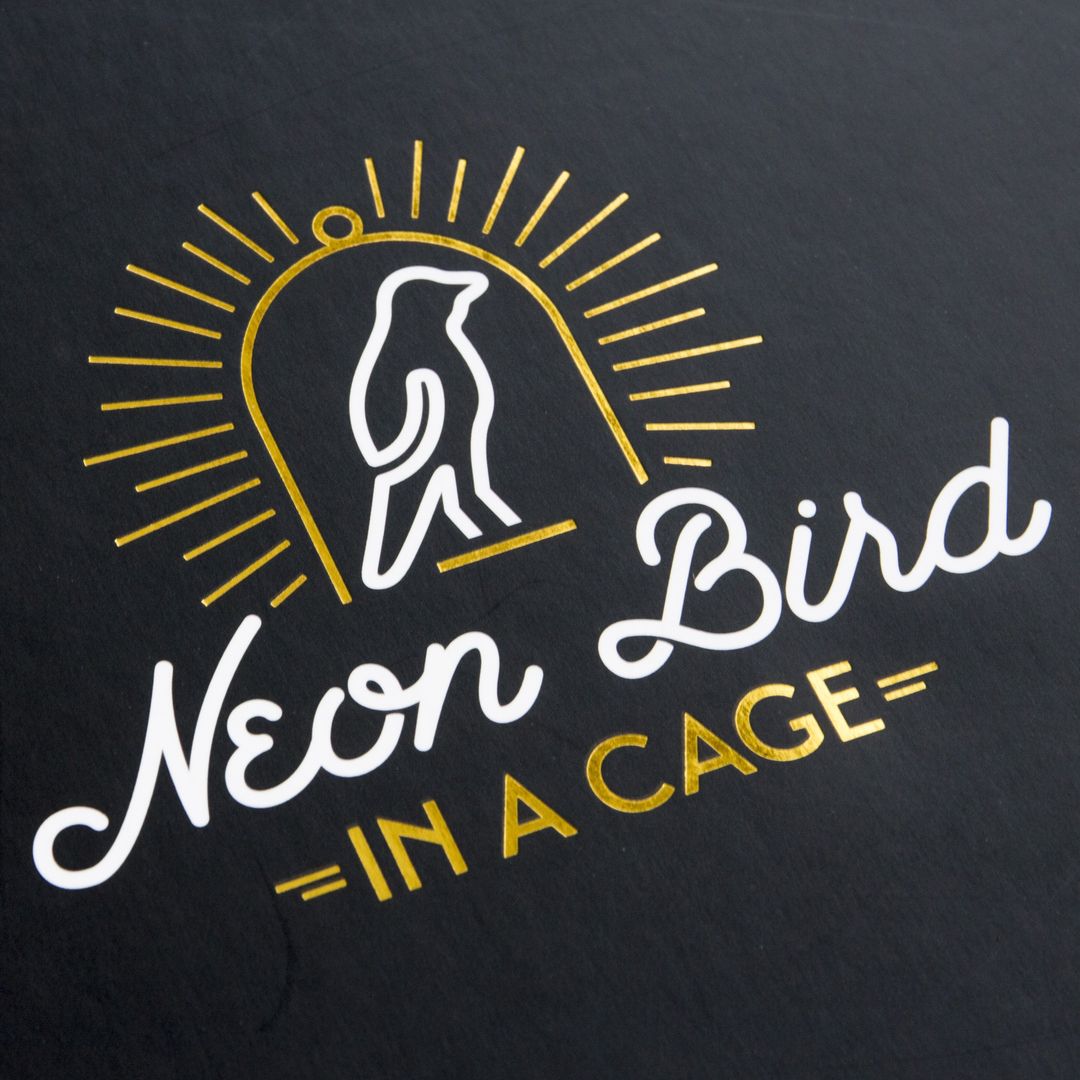 Светильник Неоновая птица в клетке Neon Bird Светильник Неоновая птица в клетке Neon Bird