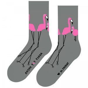 Носки Все обожают розовых фламинго (38-41)