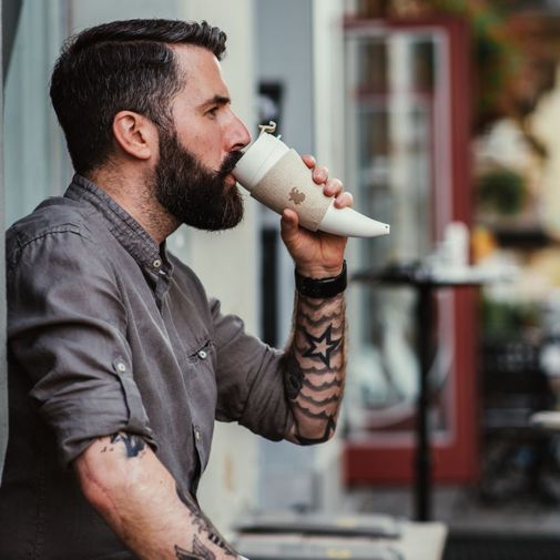 Термокружка Рог Goat Story Пенька (350 мл)