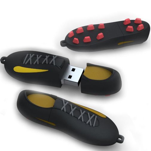 Флешка Футбольная бутса 16 Гб Флешка Футбольная бутса 16 Гб