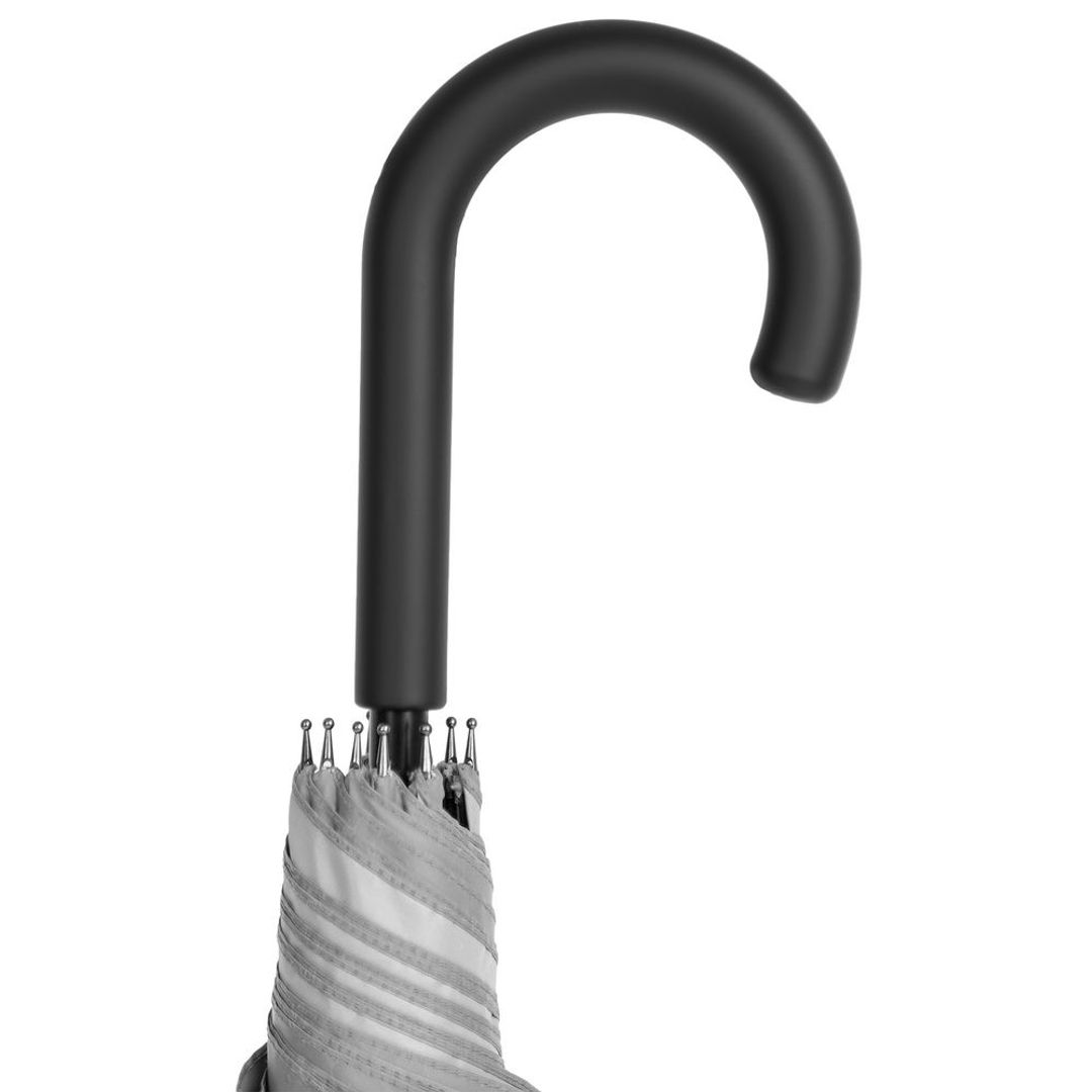 Зонт-трость Manifest со светоотражающим куполом Зонт-трость Manifest со светоотражающим куполом