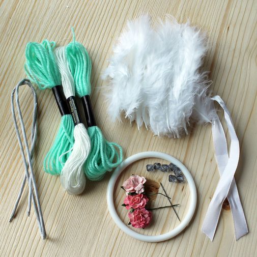 Набор для творчества Ловец снов Ушки Набор для творчества Ловец снов Ушки