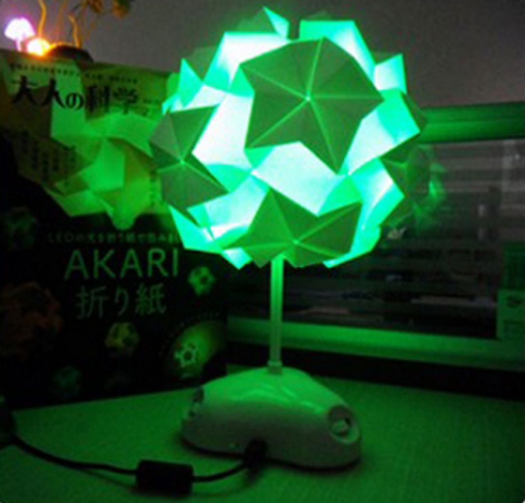 Светильник Конструктор Akari Зеленая подсветка