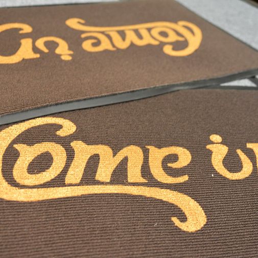 Коврик для входной двери Come in - Go away