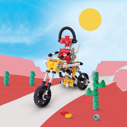 Игрушка-конструктор The Offbits Biker