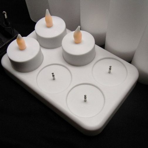 Электронные свечи (6 штук)