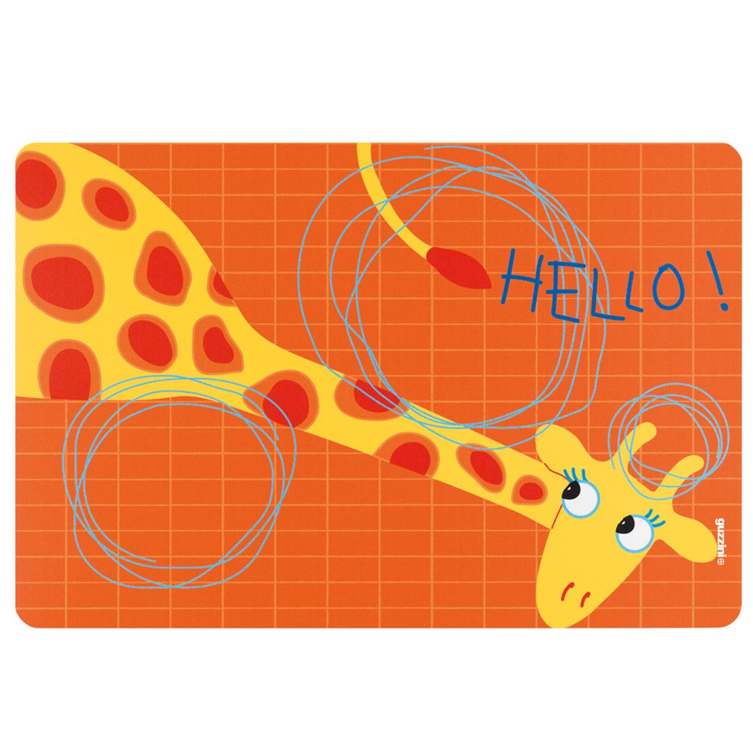 Коврик сервировочный Hello жираф (детский)