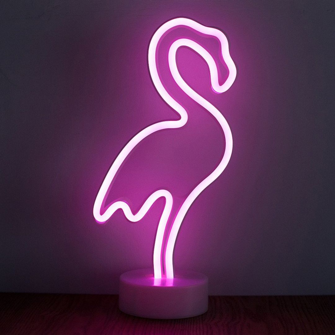 Неоновый светильник Фламинго Неоновый светильник Фламинго