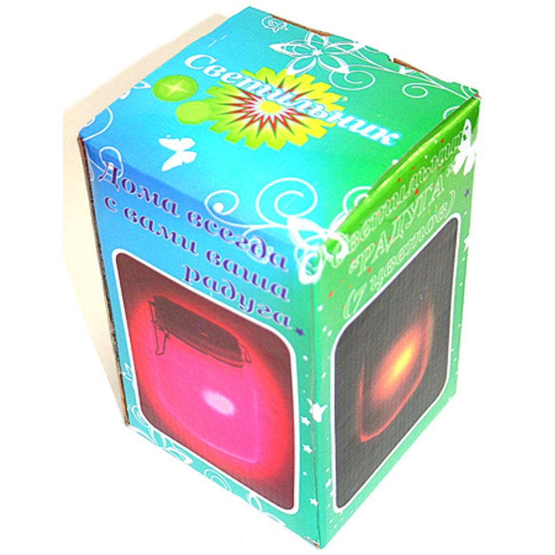 Светильник Радуга в банке Светильник Радуга в банке