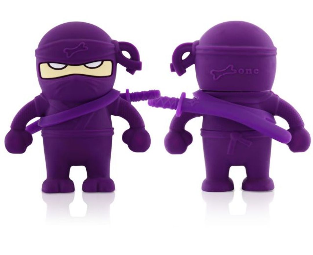 Флешка Ниндзя Фиолетовый 4 Гб