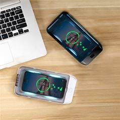 Стерилизатор для смартфона с беспроводной зарядкой UV Phone Sterilizer
