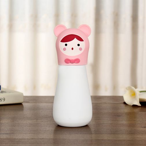 Кружка-термос Мишка Bear (Белый с розовым) Кружка-термос Мишка Bear (Белый с розовым)