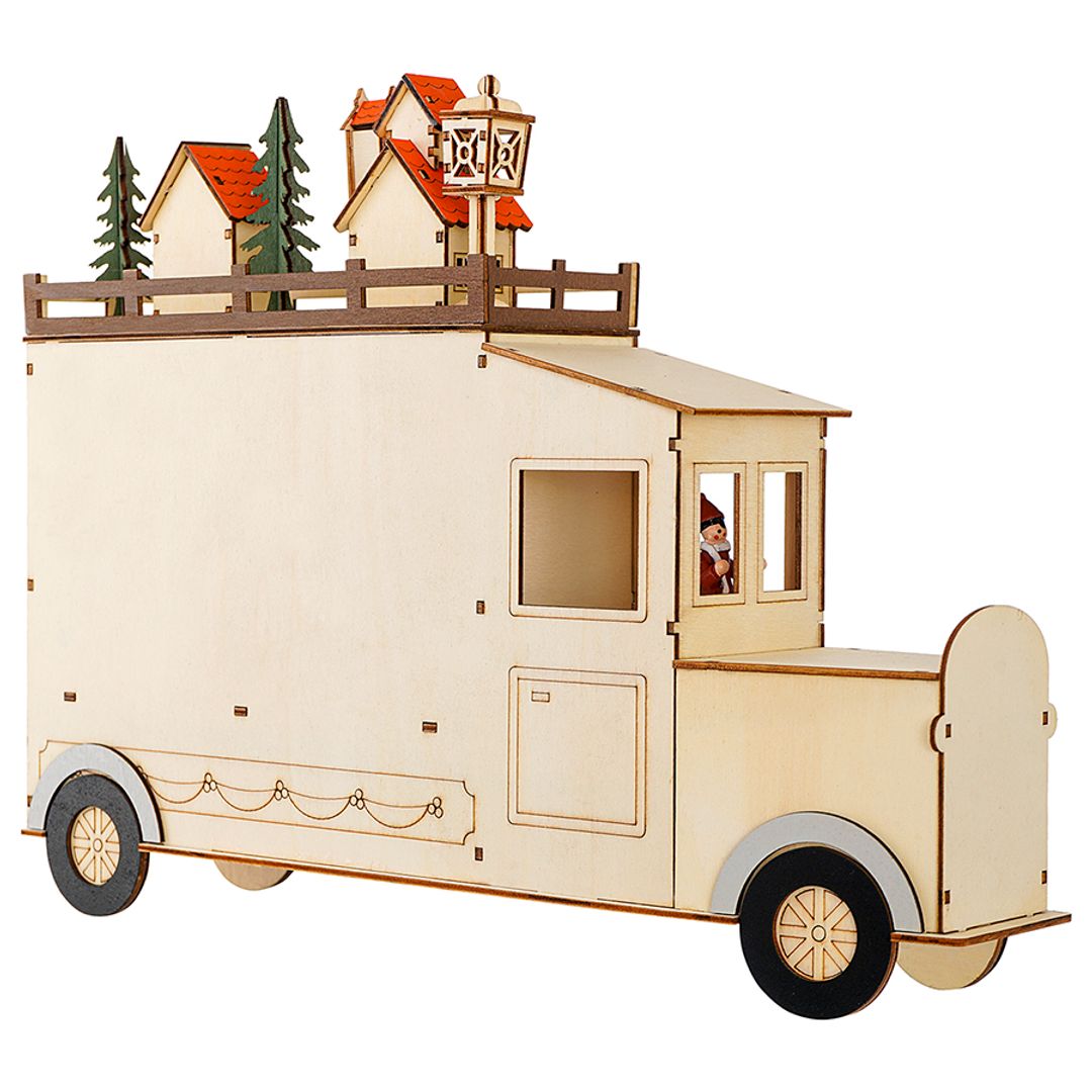 Декор новогодний с подсветкой Festive truck