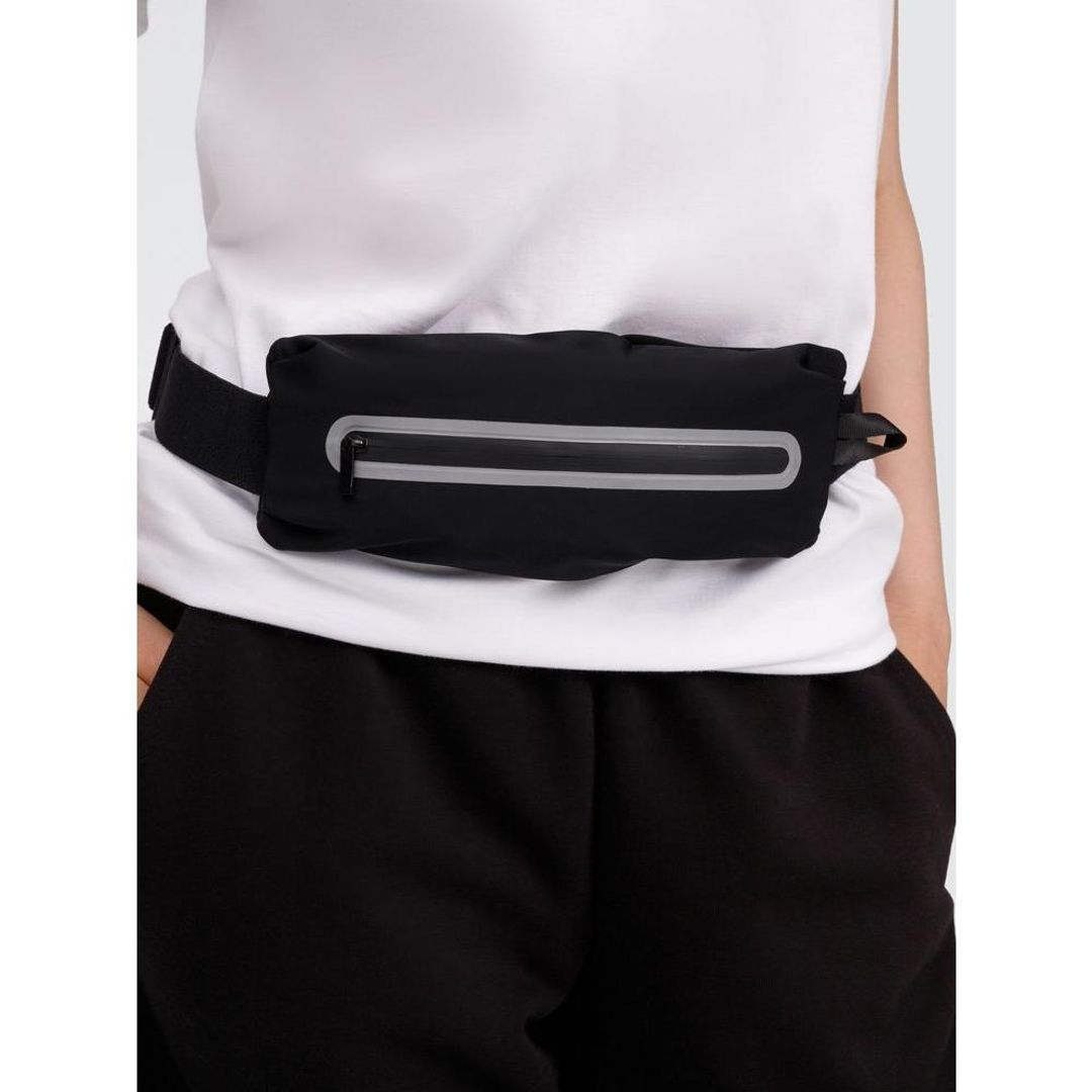Спортивная поясная сумка Springa (черный)
