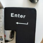 Гигантская антистресс кнопка Enter Отзыв